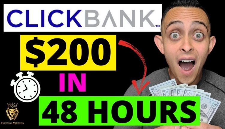 ClickBank for Beginners in 2021 - Earn Your First Commission in 2 Days!
