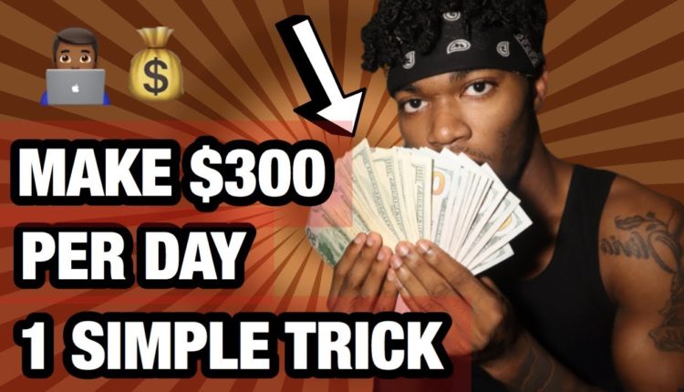 Make $300 A Day On Clickbank Affiliate Marketing With This 1 Trick (WIthout A Website)