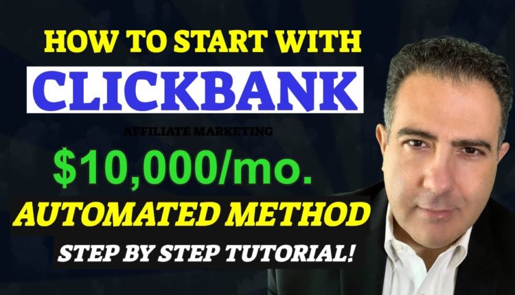 How To Start Clickbank Affiliate Marketing // Clickbank Affiliate Marketing For Beginners