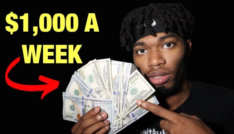 How I Make $1000 A Week With Affiliate Marketing At Age 19