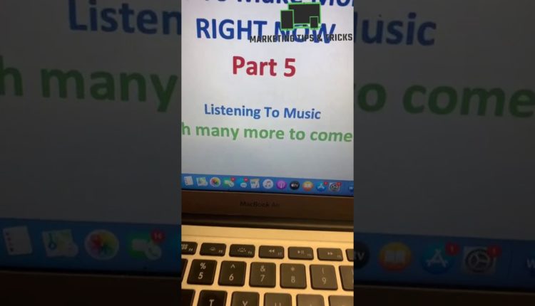 Make Money Online By Listing Song's | Part 5 | Marketing Tips and Tricks #shorts