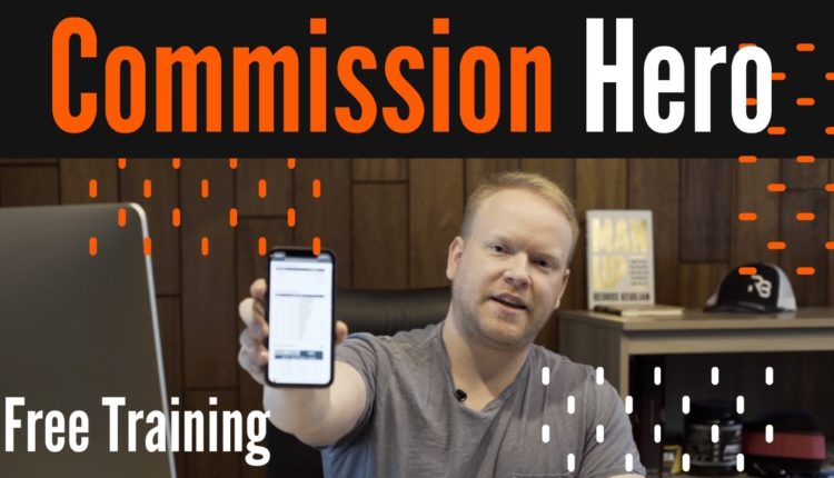Robby Blanchard Commission Hero - Clickbank Affiliate Marketing - Passive Income Opportunity