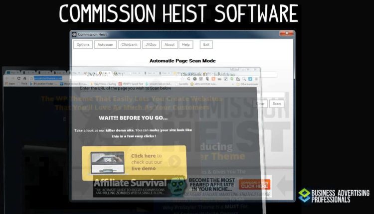 Commission Heist | Boost JVZoo Commissions | Increase Clickbank Commissions