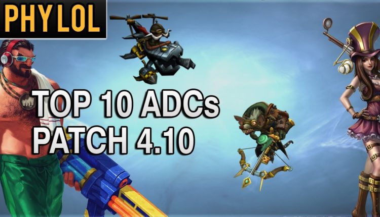 The 10 Best ADCs in Patch 4.10 with Tips and Builds