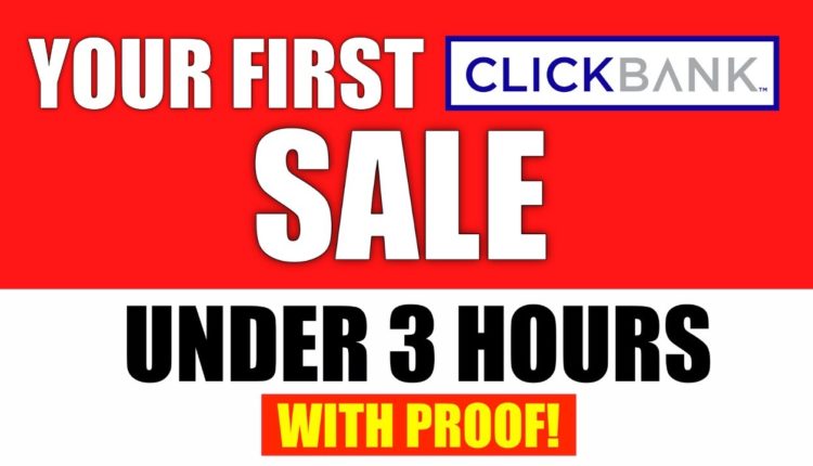 Make Your First Clickbank Sale in Under 3 Hours (Clickbank Affiliate Marketing with Native Ads)