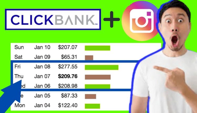 How to promote Clickbank products on Instagram FREE 2021 - ClickBank (Instagram Affiliate Marketing)