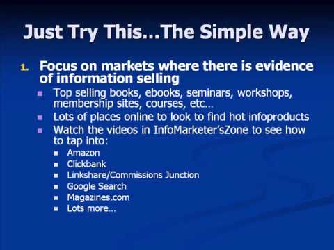 Information Marketing - 5 Steps To Dominate Your Market