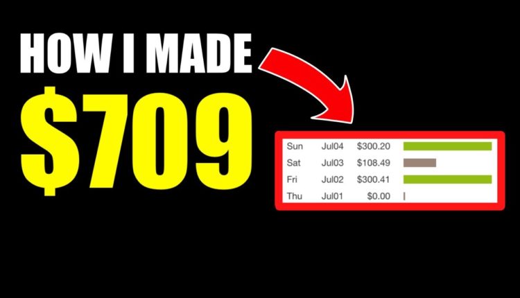 I Made $709 QUICKLY With Clickbank, Here’s How! (Affiliate Marketing 2021)