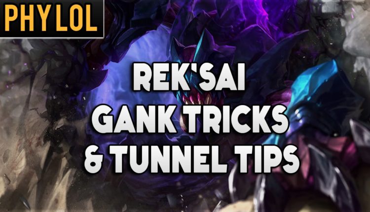 Rek'Sai Ganking and Tunnel Tips and Tricks