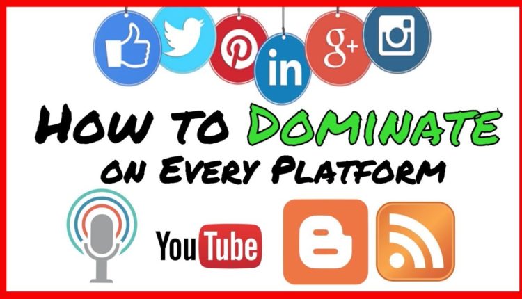 Dominate the conversation on EVERY. SOCIAL. PLATFORM.