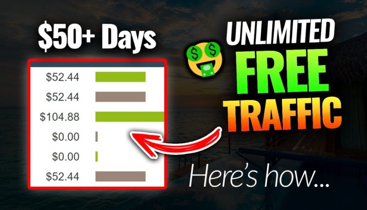 Earn $50+ EVERY Day With Unlimited FREE Traffic | Clickbank Affiliate Marketing For Beginners 2021