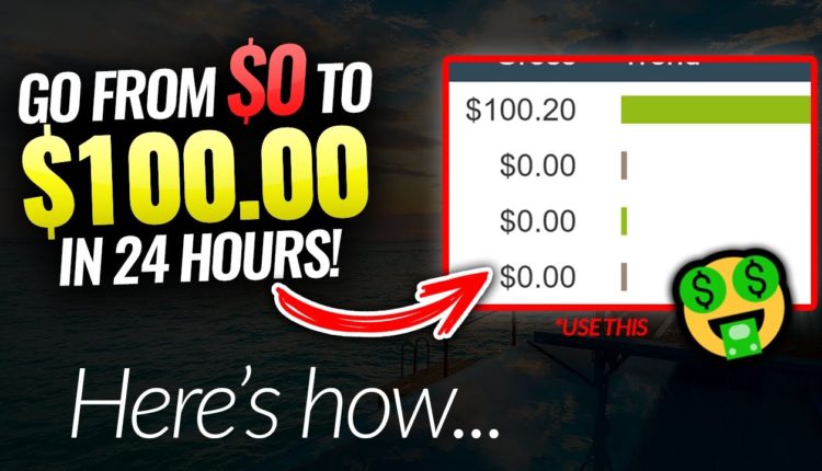 Earn $100 In Just 24 Hours Starting From Scratch | Clickbank Affiliate Marketing For Beginners 2021