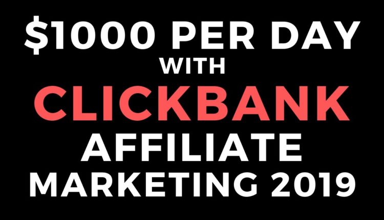 Clickbank Affiliate Marketing 2019 - Make $1000 a Day with Commission Hero by Robby Blanchard