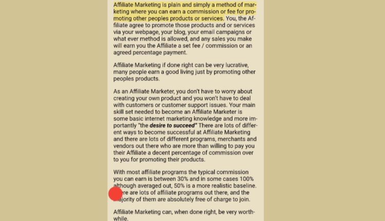 best affiliate marketing tips