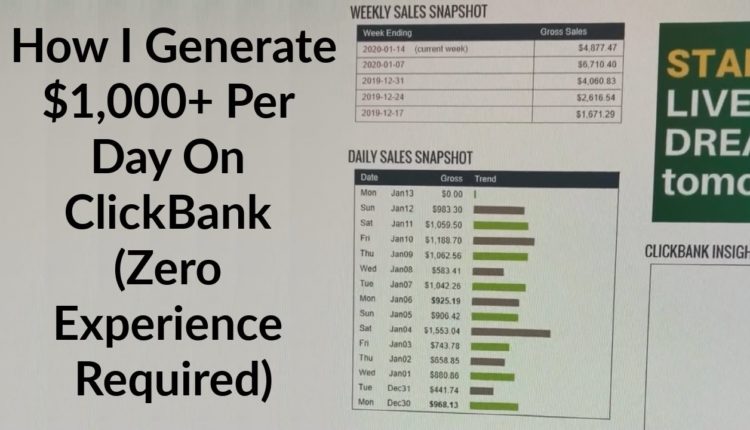 Commission Hero Review - How I Generate $1,000+ Per Day On ClickBank (Zero Experience Required)