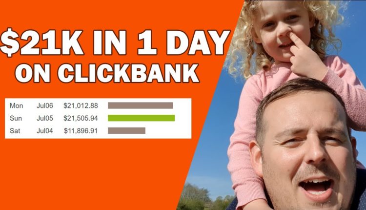 [21k in 1 day] Ups and downs of a Clickbank Affiliate Marketer