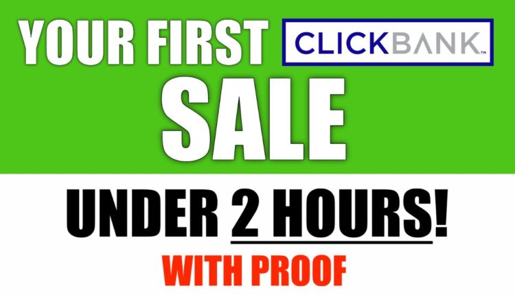 Make Your First Clickbank Sale Under 2 Hours (Clickbank Affiliate Marketing with Native Ads Take 2)