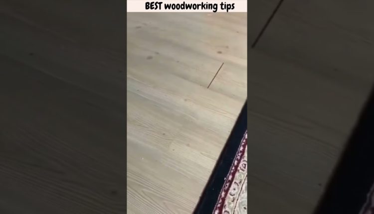 BEST woodworking tips and tricks! woodworking Art..#shorts