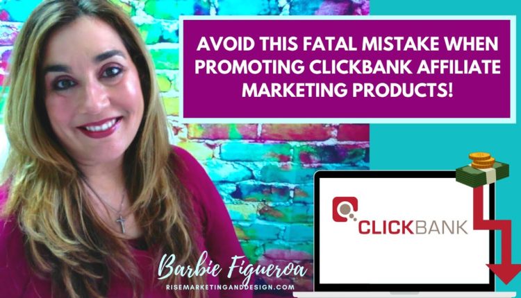 Stop Losing Commissions! Avoid This *Fatal* Clickbank Affiliate Marketing Mistake!