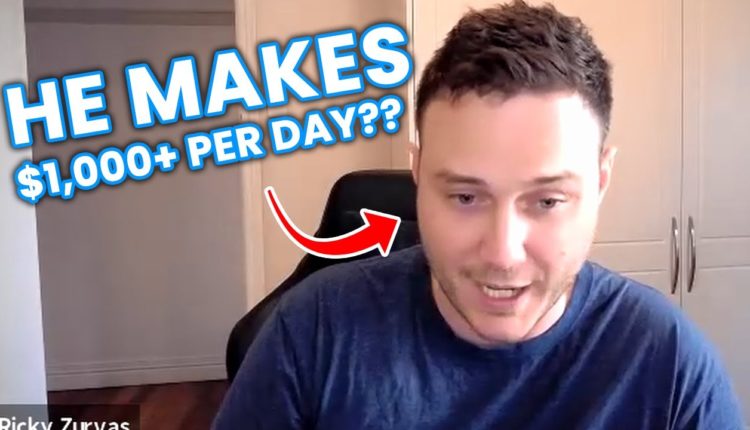 How He Makes $1,000+ Per DAY With ClickBank Affiliate Marketing