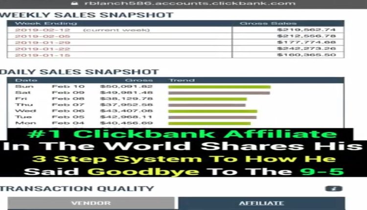 Get High Commissions With The Best Clickbank Affiliate Marketer, Using Facebook Ads And Grow Online