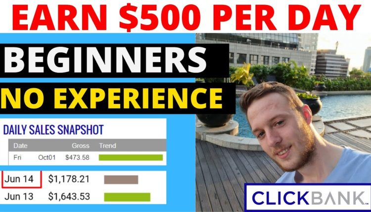 Make $500+ PER DAY ON CLICKBANK | ClickBank Affiliate Marketing