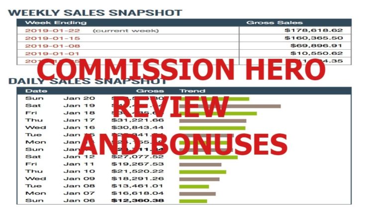 Commission Hero Review and Bonuses