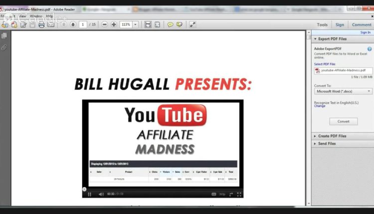 YouTube Affiliate Madness Review -How to Dominate Google In 2014 And Finally Cash In Just Like I Do?
