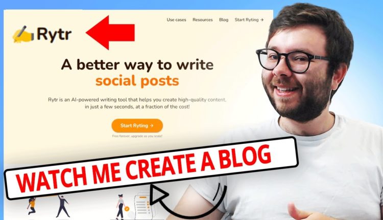 Rytr Review - Watch Me Create A Blog With Rytr