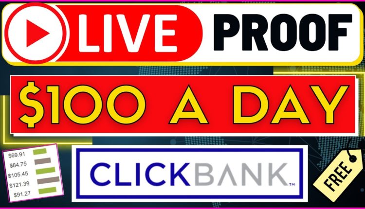 New Clickbank Affiliate Marketing for Beginners 2022 | ($100 A Day)