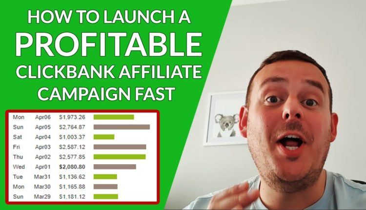 How To Launch A Profitable Clickbank Affiliate Offer On RevContent Fast