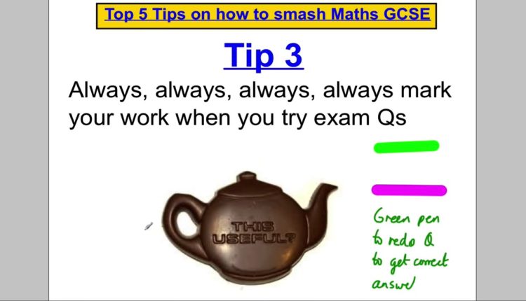 Top 5 tips to smash GCSE Maths
