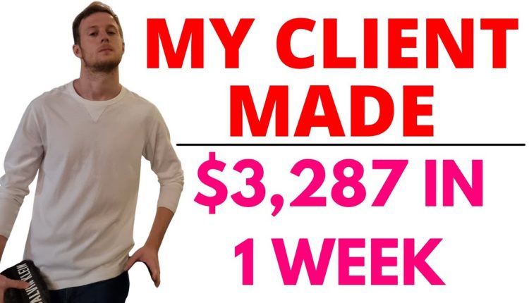 Michael Made $3,287 In 1 Week With ClickBank Affiliate Marketing 2022