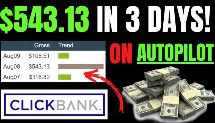 Software Method: How To Make $501+ Per Day On Clickbank On Autopilot! Clickbank Free Traffic SEcret