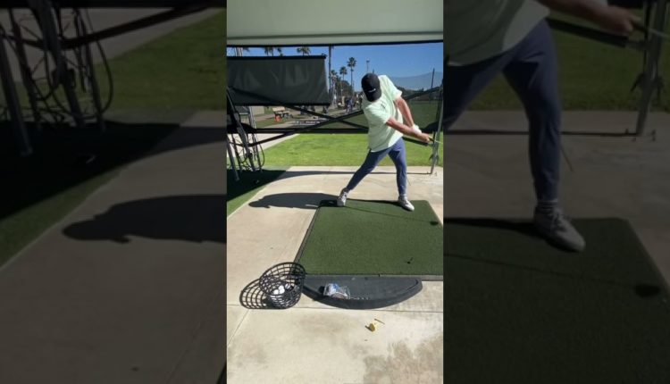 SINGLE PLANE SWING #longdriveluke #singleplaneswing