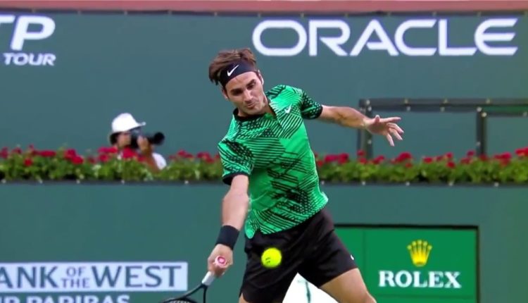 Roger Federer DAMN! Tennis Near Of The God