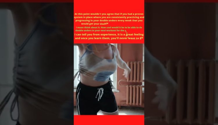 Discover  How To Dominate Your Double Unders So That You Can Do.#healthgoals #fitness#shorts