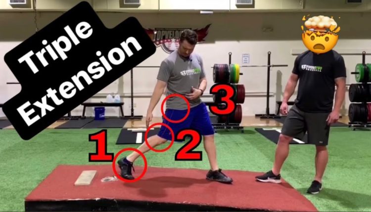 How to use "Triple Extension" to Increase Pitching Velocity! [3X Pitching with Top Velocity]