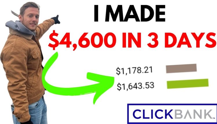 How To Make Money On ClickBank In 2022 (For Beginners)