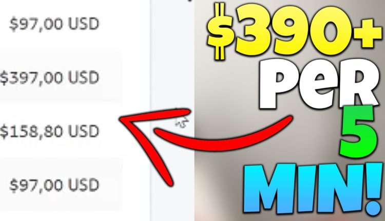 Make $390 In 5 Min Doing Nothing New (Make Money Online 2022)