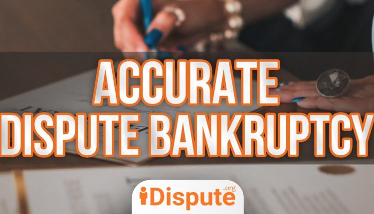 Accurate Background Dispute Bankruptcy - Sample Letter