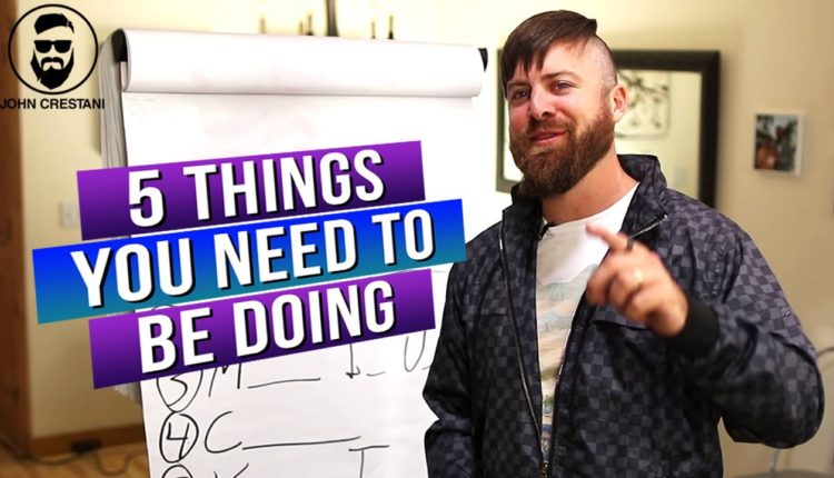 5 Tips To Become The BEST Marketer | John Crestani