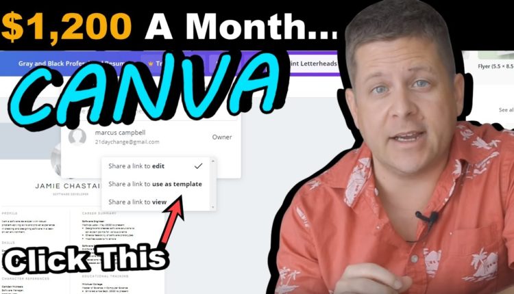 5 Ways To Make Money With Canva (#5 Makes Me $217 A Day)