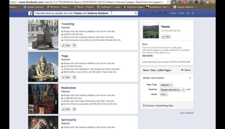 Facebook Ads Targeting Research Using Facebook Graph Search