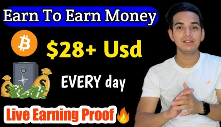 Best New Earning App - Earn $28 Usd Per Day || Get Paid To click Make Money App || Dollar money