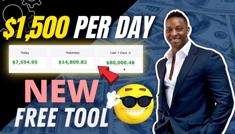 Earn $1,500+ Per Day With This FREE New Tool (Make Money Online 2022)