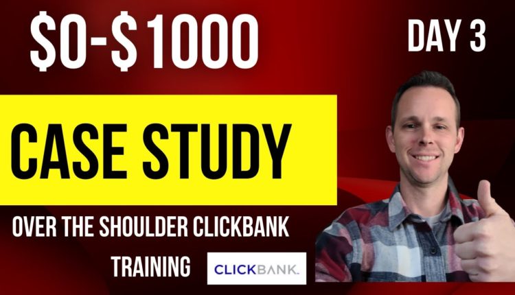Clickbank affiliate marketing with no website watch me get to $1000