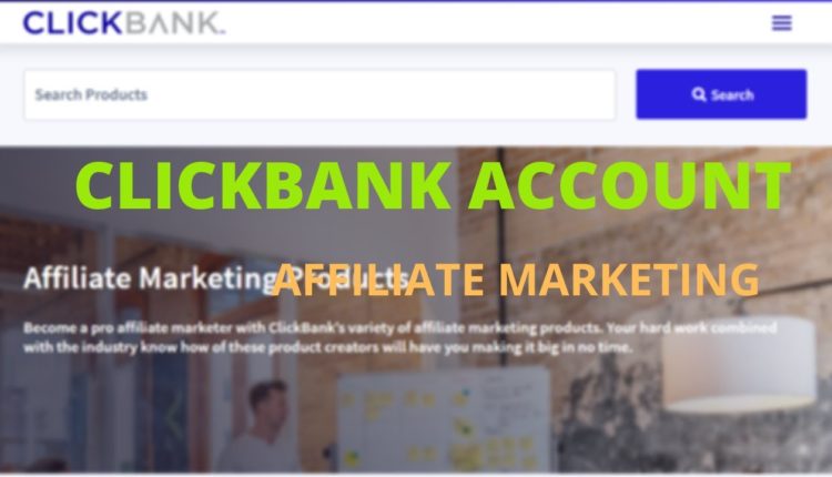 How To Create ClickBank Account #clickbank #affiliate program