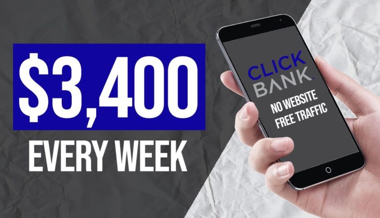 Promote CLICKBANK Offers With FREE Traffic And NO Website