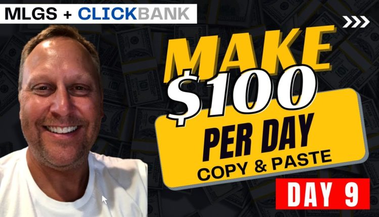 My Lead Gen Secret: How Clickbank + My Lead Gen Secret = Sales (Day 9)